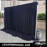 Outdoor Concert Stage Black Backdrop Panels