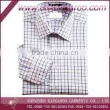 Classic Plaids Regular Fit Cut Non-iron Long Sleeves Fused Collar Mens Dress Shirt thumbnail-1