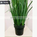 63 Inch Nature Look Artificial Grass Potted Onion Grass With Weed Fake Pots Plant thumbnail-5