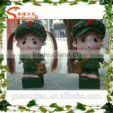 Life Size Artificial Cartoon Statue Fiberglass Cartoon Artificial Statue thumbnail-1