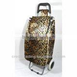 Unique Shopping Trolley Bag With Leopard Print Bag And Strong Shelf thumbnail-1