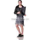 Guangzhou Domin Fashion Factory Directly Wholesale 2017 Ladies Winter Jacket thumbnail-3