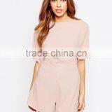 2015 Fashionable Hot Sale OEM Customized Kimono Romper With Open Back and D-ring thumbnail-2
