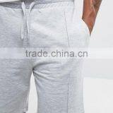 High Quality New Design Custom Drawstring Waist 65% Cotton 35% Polyester Breathable Jersey Men's Fleece Sweat Running Shorts thumbnail-3