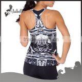 Polyester/spandex Ladies New Stylish Casual Loose Tank Tops thumbnail-3