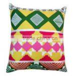 Multi Color Patched and Embroider Unique Design Cushion Cover thumbnail-1