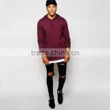 Wholesale 100% Cotton Hoodie High Quality Cheap Plain Hoodies thumbnail-2
