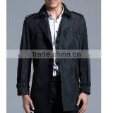2015 Hot Sell Wholesale Spring Black Parka Men's Jacket thumbnail-2