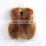 Kids Faux Fur Vest Girls Descendentes Fille Garcon Gorgeous Vertement Winter 12 Warm Couture Gilets 8 Brand Clothes thumbnail-1