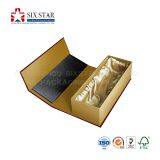 Superior Quality Custom Printing Cardboard Wine Carrier Folding Box Made in China thumbnail-2