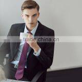 OEM Custom Made Stock China Cheap Black Wedding Best Man Suits thumbnail-6