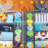 Embroidery & Graphic Romper+towel Set for Baby thumbnail-1