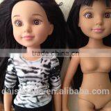 Fashion 18 Inch Black Vinyl Doll thumbnail-3