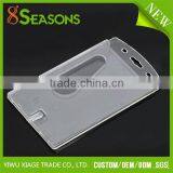 Wholesale 10x6cm Clear Vertical Hard Plastic Business ID Card Holder thumbnail-1