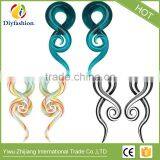 Colorful Glass Snail Ear Plug Fashion Body Piercing Jewelry thumbnail-5