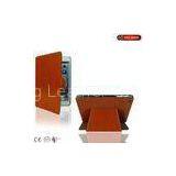 7.9inch Stand IPad Mini Shockproof Leather Covers Customized , Brown thumbnail-1