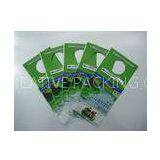 Cosmetic BOPP Header Bags Green LDPE Conical Square Bottom thumbnail-1