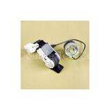 Silver Aluminium Chargeable Dynamo Bicycle Light Set , LED Road Bike Lights thumbnail-1