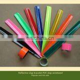CG-BR340 Reflective Slap Bracelet PVC Slap Wristband Welcome to OEM Logo thumbnail-1
