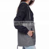 Hot Sale High Quality Custom Bomber Varsity Jackets Women thumbnail-3