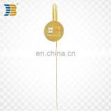 Cheap Round Custom Gold Plating Metal Bookmark