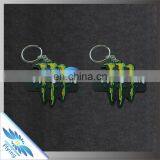 Soft and 2D/3D Image Pvc Keychain/ Silicone Key Chain With Metal Key Ring thumbnail-1