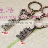 Wholesale Promotional Gifts Custom Metal Key Ring and Metal Keychain With Antique Bronze thumbnail-4
