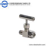 1/2'' NPT 6000PSI Needle Valve Rising Plug Stainless Steel 316 thumbnail-1