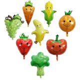 Foil Balloon Vegetable Balloon Fruit Balloon Mylar Balloon Helium Balloon Pink Decoration Balloon Party Balloon thumbnail-1