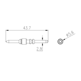 Customized Auto Rubber Accessories Fan Cover Mounting Rubber Rivet thumbnail-2