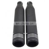 Cafe Racer Steel Black 3.15" Motorcycle Exhaust Muffler Pipe Slip On Pipes for Harley Davison Sportster XL 883 1200 thumbnail-2