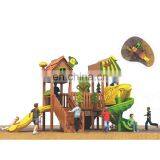 Children Wooden Combination Plastic Slide Outdoor Playground thumbnail-5