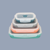 Rectangular Collapsible Silicone Food Storage