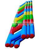 Outdoor Interactive Team Building Games Inflatable Sport Wipeout Game 6m Inflatable Ladder Bouncer For Kids and Adult thumbnail-7