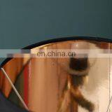 Nordic Modern Style Gold Threaded Metal Base Design Black Hotel Home Table Lamp thumbnail-4