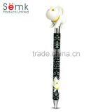 Promotional Cute Plastic Ball Point Pen With Animal Head for School Kids thumbnail-1