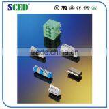 Electric Spring Clamp Terminal Block 3.81mm Screwless Terminal Connectors thumbnail-3