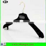 Velvet Hanger Black Wide Shoulder Plastic Hanger for Clothes Quality Choice Supplier's Choice thumbnail-4