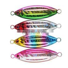 Peche Pesca Isca Metal Slow Jig Casting Spoon 80g 100g 130g Slow Jigging Lure thumbnail-2