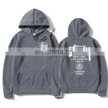 Factory Wholesale Custom Plus Size Sweater Fashion Hooded Top Trendy Top Men and Women With the Same Style Couple Sweater thumbnail-4