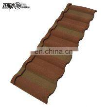 Beautiful Color Roman Stone Coated Metal Roofing Tiles Colored Making Roman Roof Tile thumbnail-4