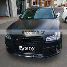High Quality Body Kit for Audi A8 D4 D5 Upgrade W12 RS8 Model Include Front Bumper and W12 Grille thumbnail-2