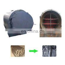 Energy Saving No Pollution Horizontal Carbonization Kiln Furnace Activated Charcoal Making Machine thumbnail-3