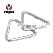 Fashion High Quality Metal Thick Black Triangle Ring thumbnail-4