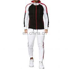 Fleece Custom Track Suit 100% Polyester Tracksuit for Men Slim Fit Wholesale Sweatsuit In Cheap Price thumbnail-1