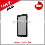 Best selling HV-T715 high quality call-touch smart cheap 3g tablet pc with certification