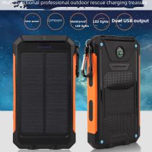 Waterproof Solar Power Bank 20000mah Solar charger mobile power phone solar charging