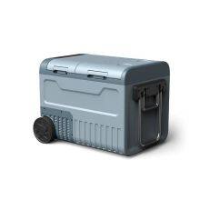 45L DC 12V/24V Compressor Fridge Mobile Freezer Refrigerator With Pull Rod & Wheels Car Home Dual Use thumbnail-4