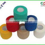 Non Woven Cohesive Elastic Medical Wrap Support Bandage with CE FDA