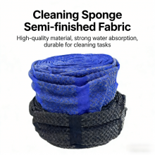 Stainless Steel Wire Cloth Sponge Scrubber Sponge Raw Material Scouring Sponge Rolls thumbnail-1